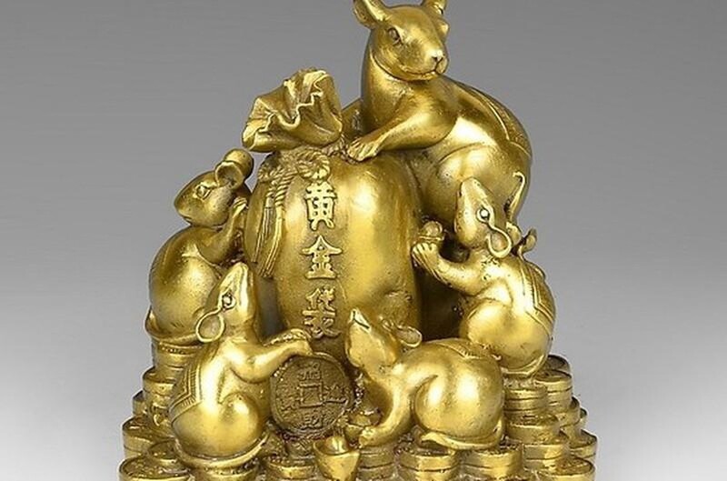 tượng chuột phong thủy 2