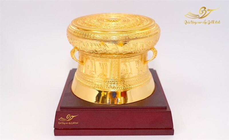 Trống Đồng mạ vàng 4
