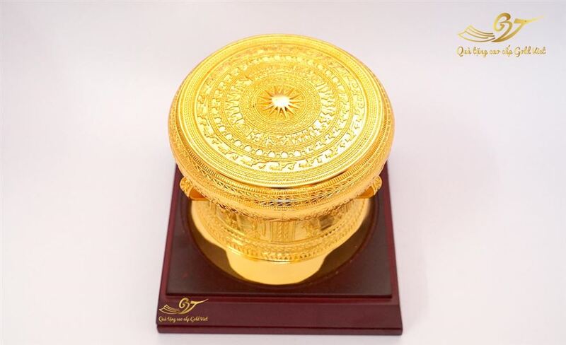Trống Đồng mạ vàng 5