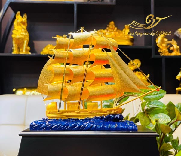 Vị trí đặt thuyền buồm phong thủy để đón tài lộc vào nhà